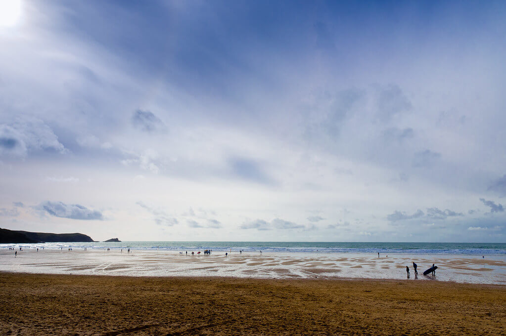 Fistral Beach Body Boarding