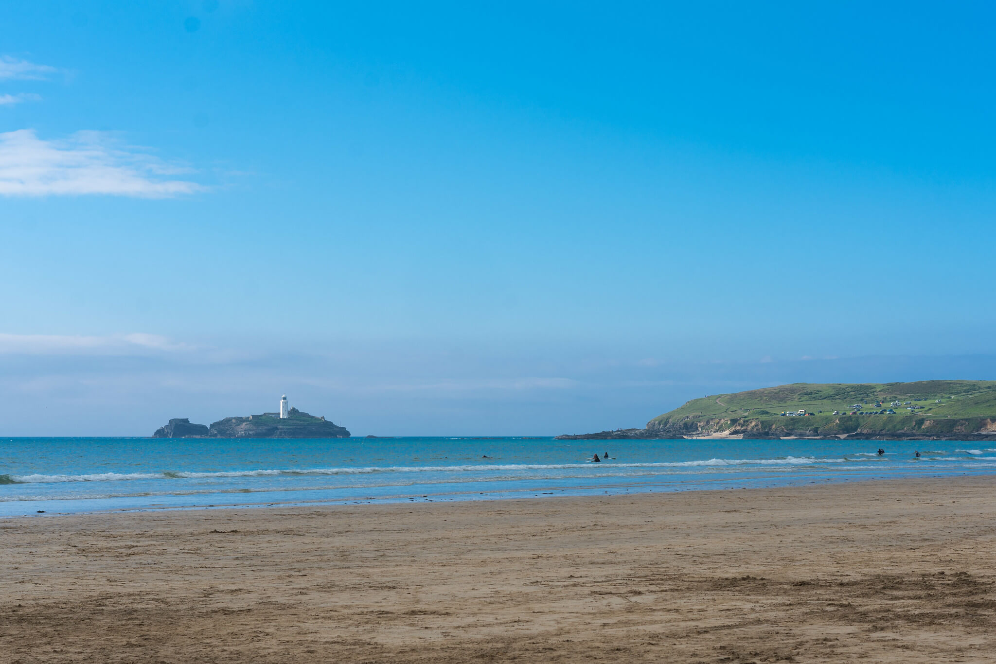 Gwithian Towans Body Boarding Beach