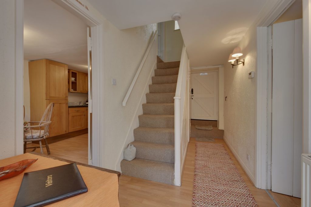 Hallway and Stairs at Molly's Cottage