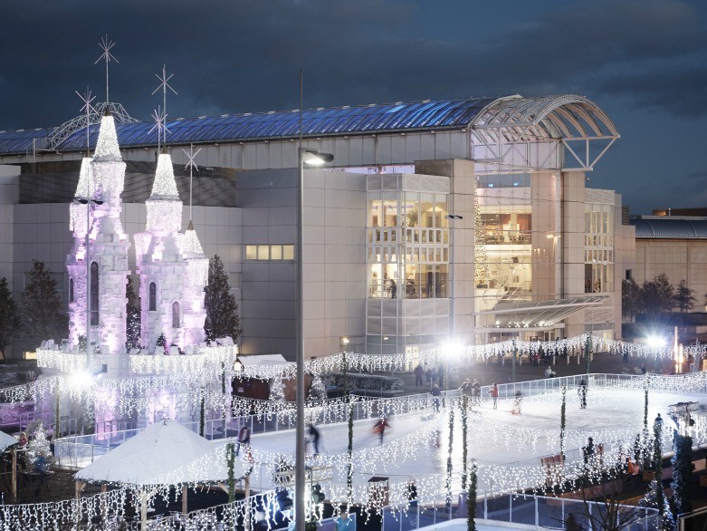 Winter Wonderland Ice Skating at Cribbs Causeway, Bristol