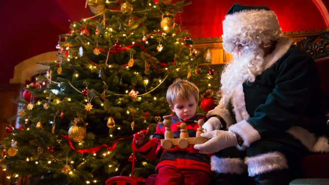 Santa's Grotto at Dunster Castle