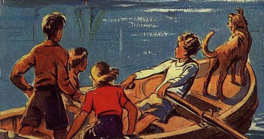 The Famous Five Illustration