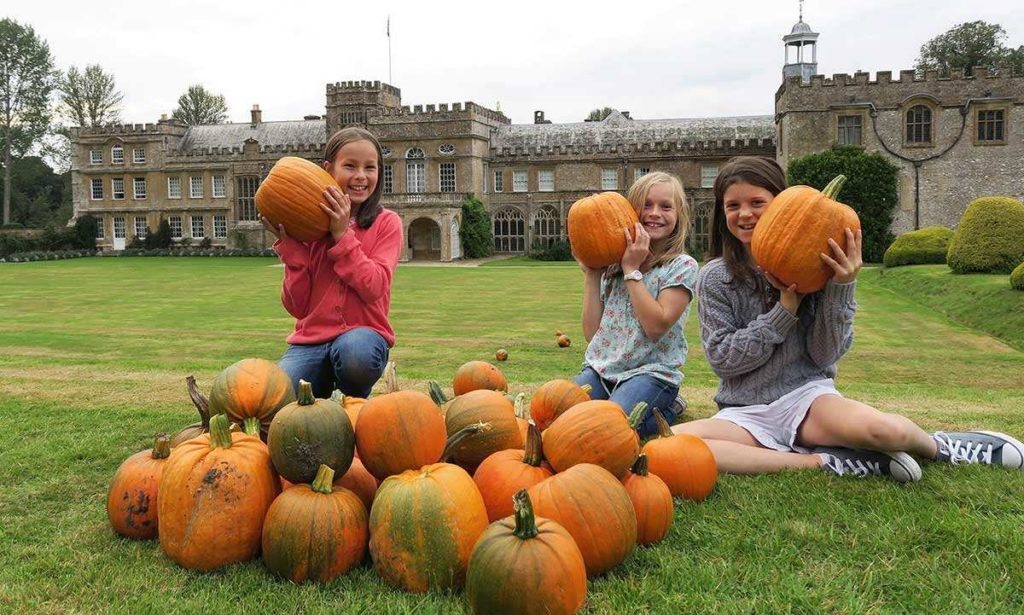 Forde Abbey at Halloween
