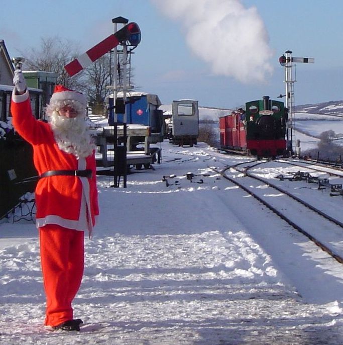 Santa at Lynton and Barnstaple Railway