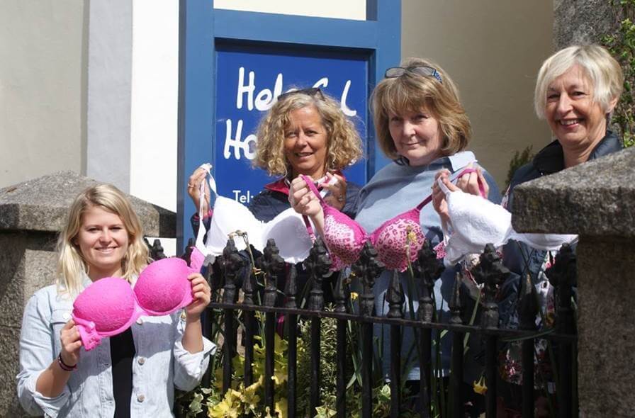 Bra Bunting Chagford Helpful Holidays