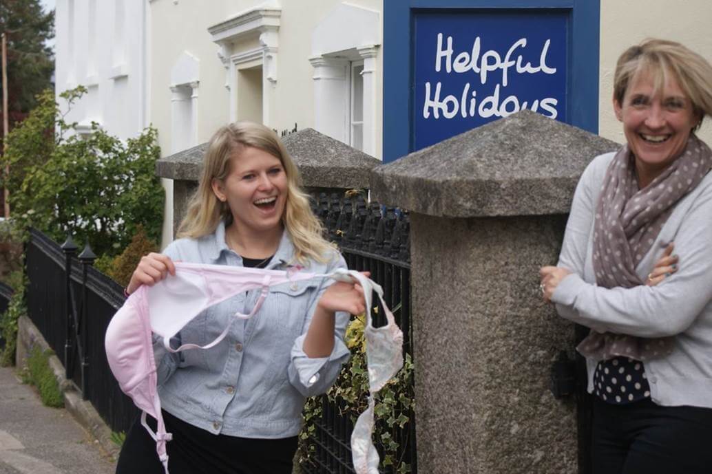 Helpful Holidays Chagford Bra Bunting