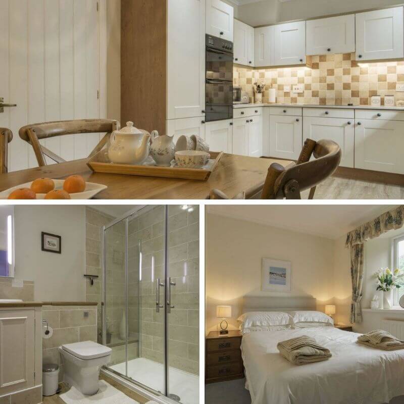 Collage of Bows Cottage in Dittisham