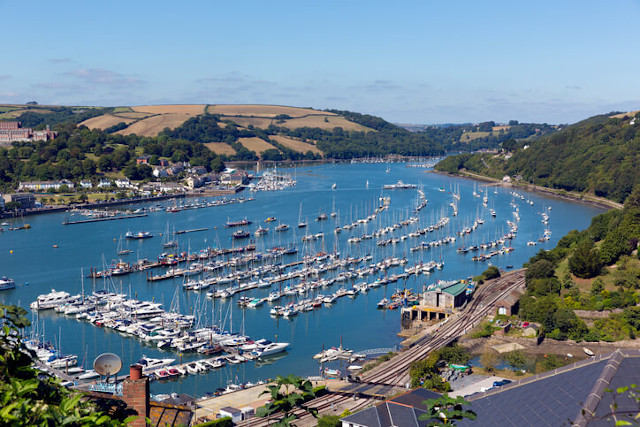 Boats on the River Dart