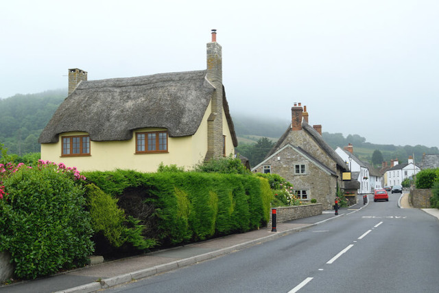 Outside view of Harbour Inn, Axmouth