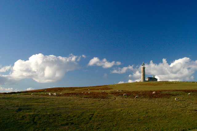 Lighhouse on Lundy island