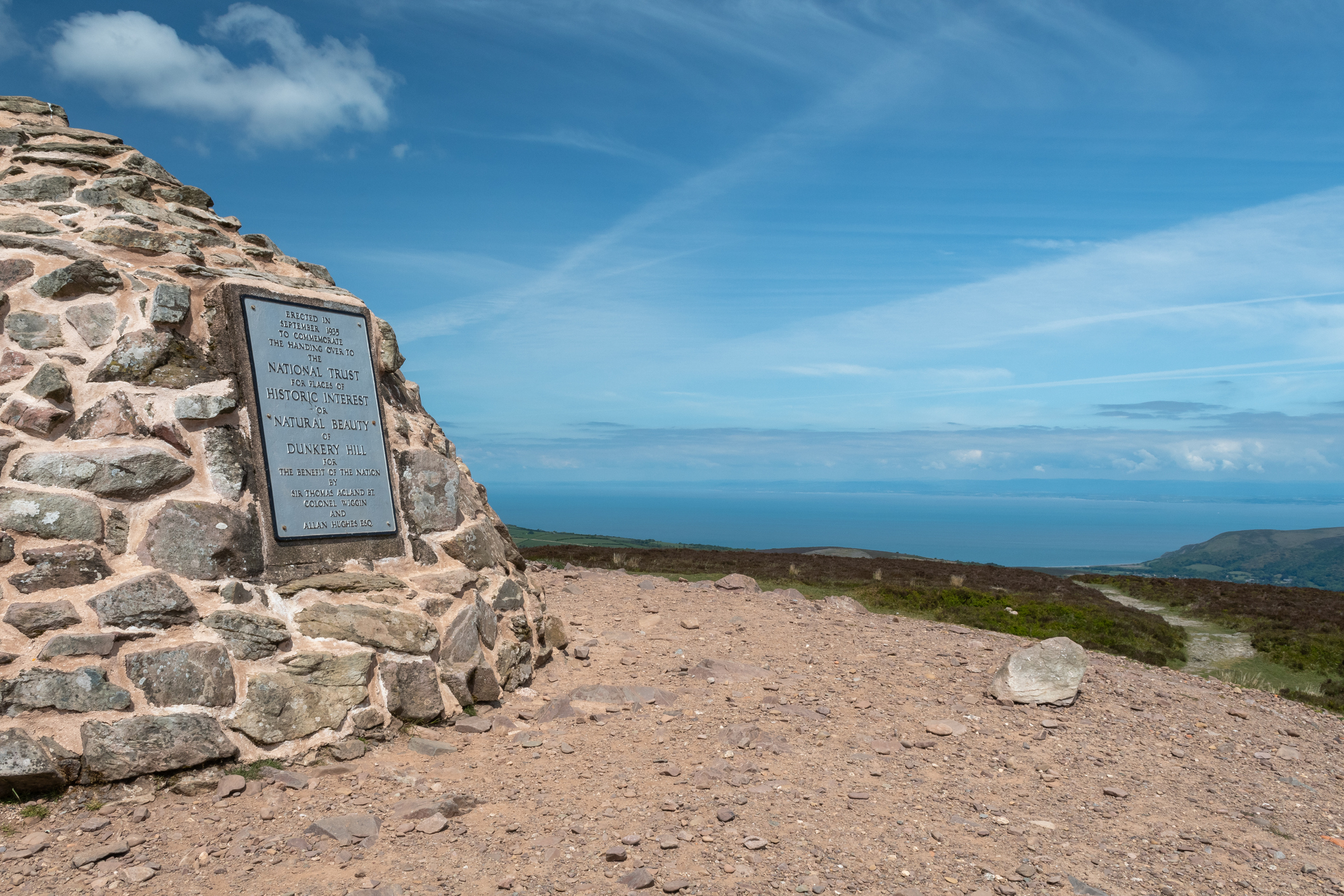 Dunkery Beacon In Somerset