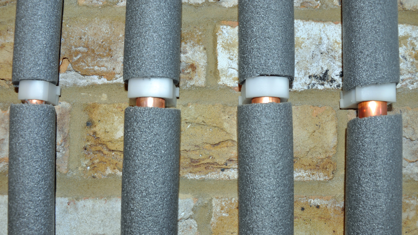 Lag your pipes to protect them during colder months