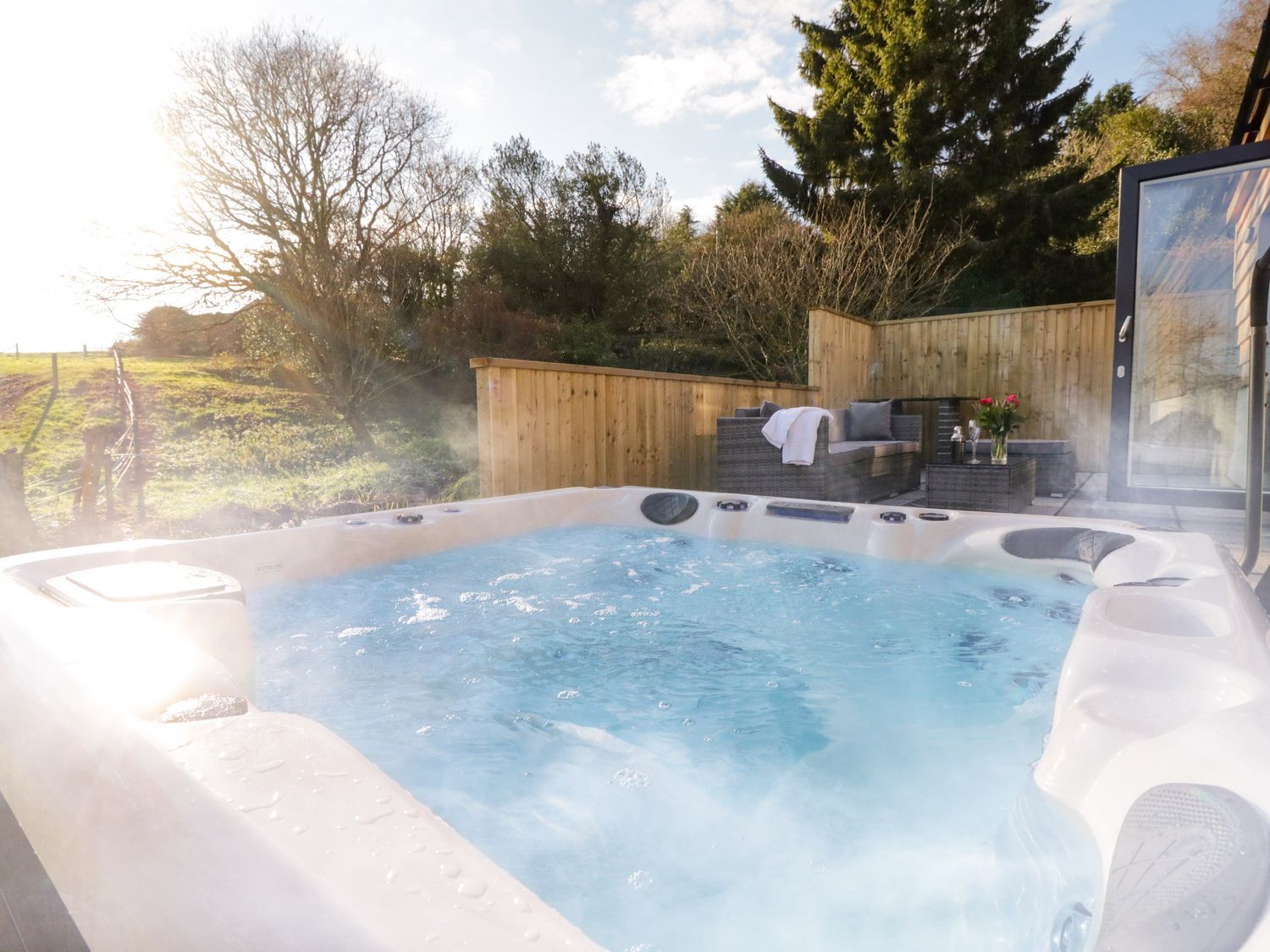 Buying a holiday home in the West Country - think about installing a hot tub.