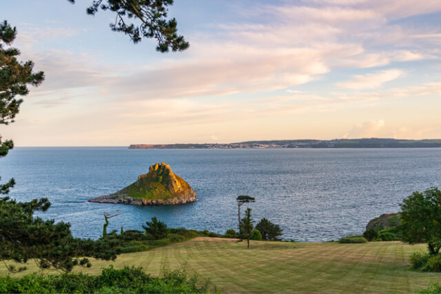 Thatcher Point in Torbay, near Torquay, Devon.