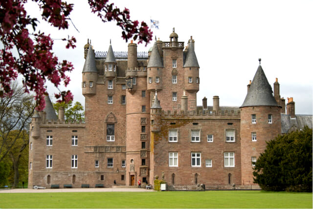 Dunster Castle in Dunster, Exmoor National Park.