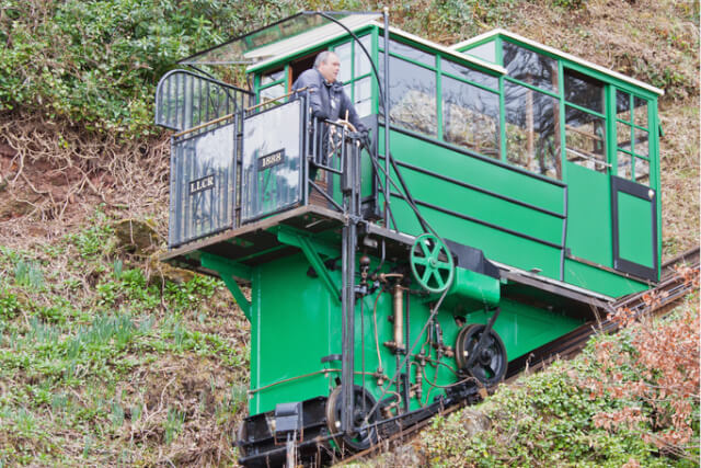 Lynton and Lynmouth Cliff Railway.