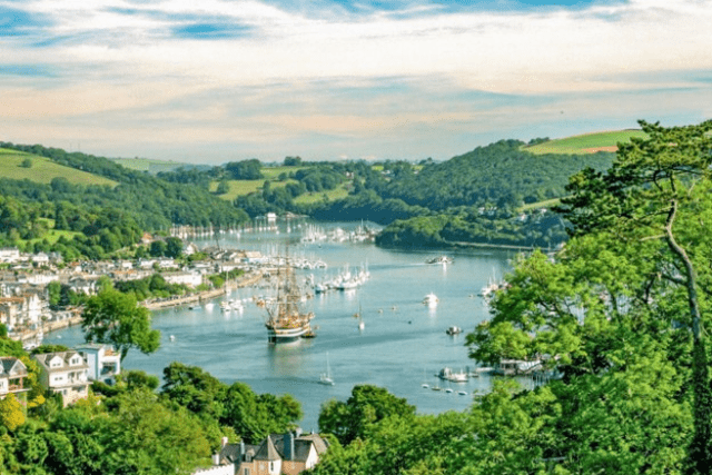 view of dartmouth from Jawbone Hill